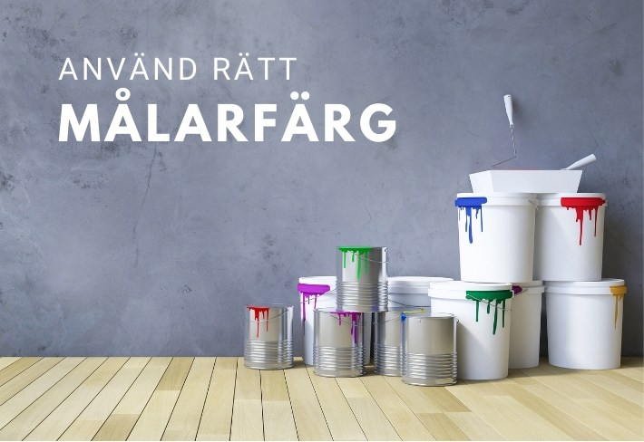 använd rätt färg när du ska måla luftvärmepump i metall eller plast