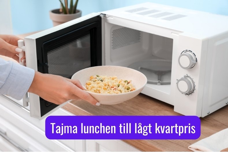 värt att tajma uppvärmning av lunchen i mikron till lägre kvartpris på el?